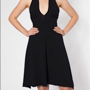 Black American apparel halter dress